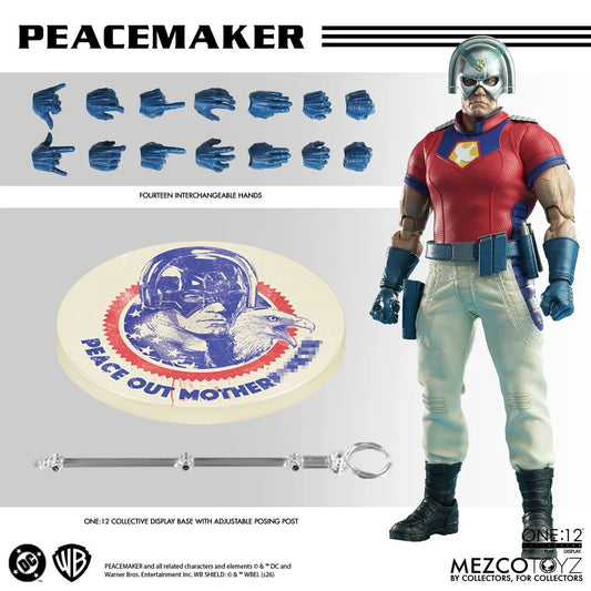 Mezco Toyz One:12 Collective Peacemaker Action Figure