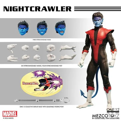 Mezco Toys Nightcrawler One:12 Collective Action Figure