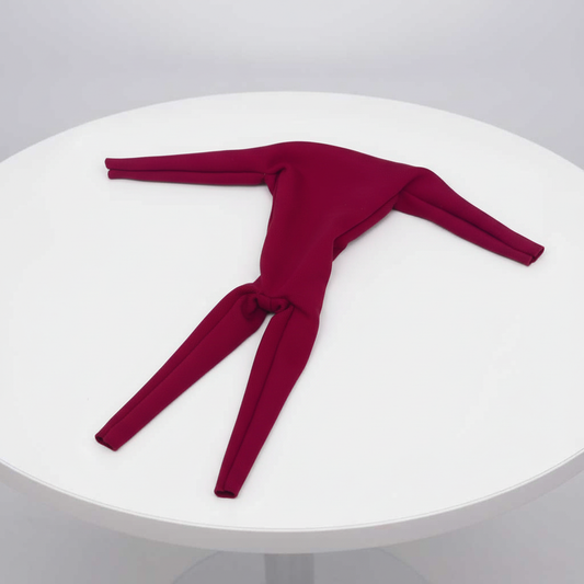 1:12 Scale Red Blank 1-Piece Suit | Fits NW or Medium Build