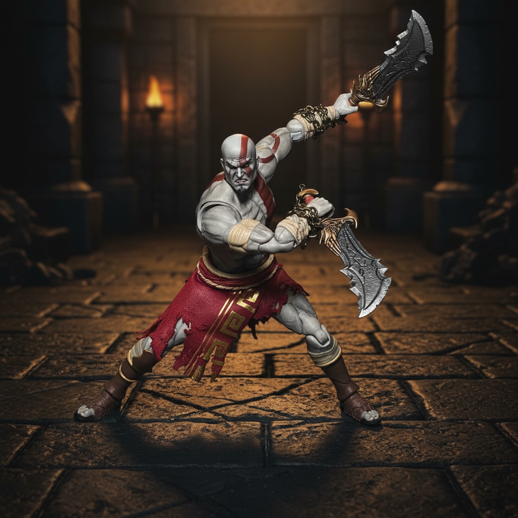 1:12 Scale Scale Kratos Tunic Upgrade for Sigma Studio's God Slayer