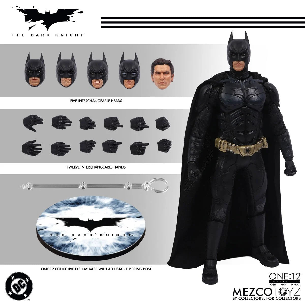 The Dark Knight Batman One:12 Collective Figure | Mezco Toyz – K