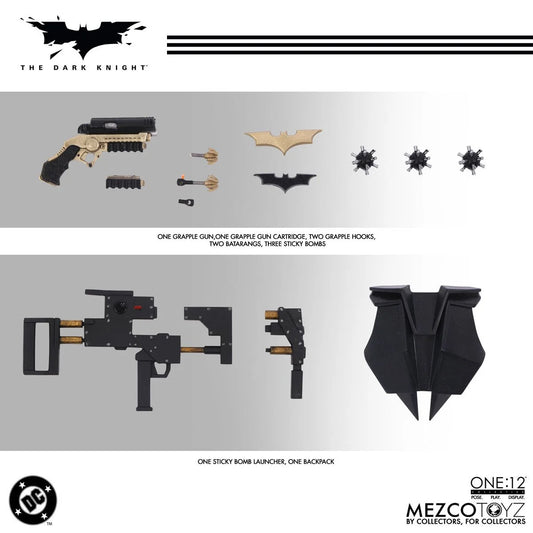Mezco Toyz The Dark Knight Batman One:12 Collective Action Figure
