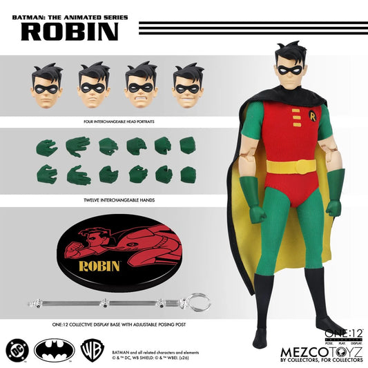 Mezco Toyz Batman: The Animated Series Robin One:12 Collective Action Figure