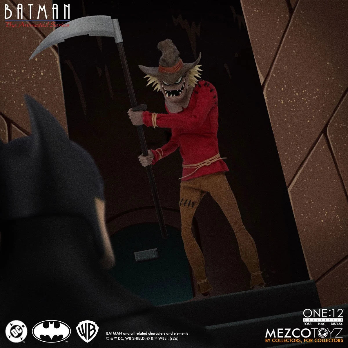 Mezco Toyz Batman: The Animated Series Scarecrow One 12 Collective Action Figure