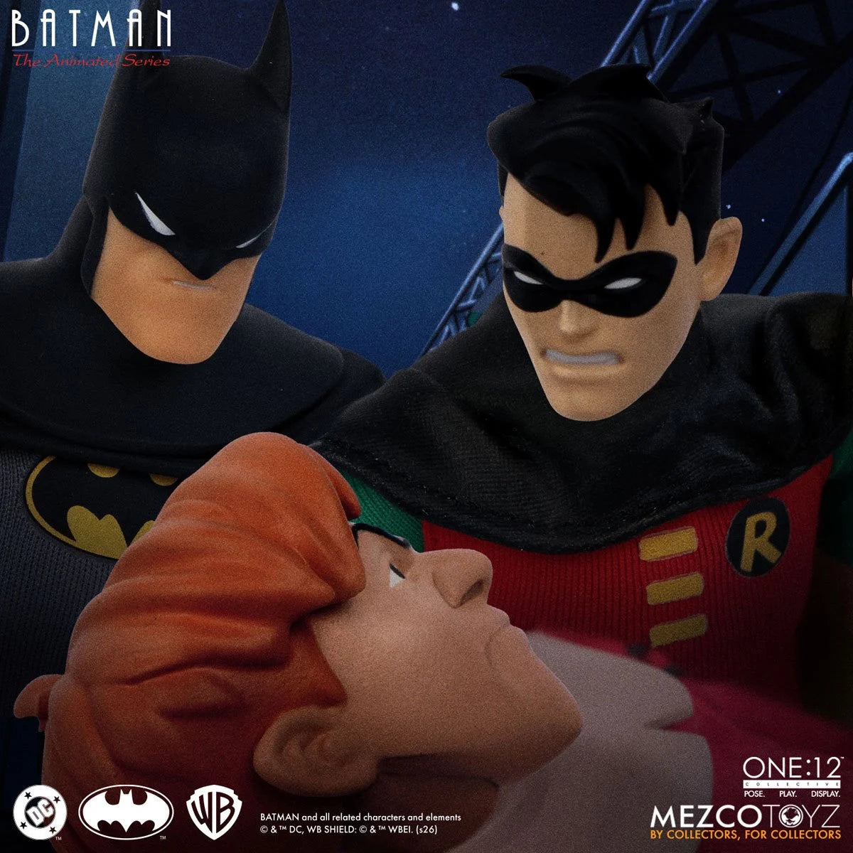 Mezco Toyz Batman: The Animated Series Scarecrow One 12 Collective Action Figure