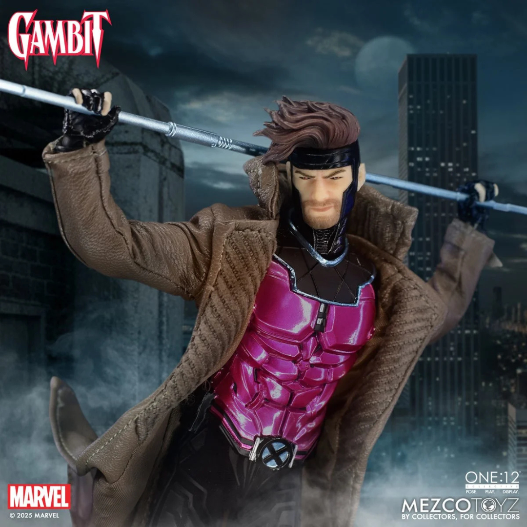 Mezco toyz X-Men Gambit One:12 Collective Action Figure