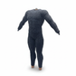 1:12 Scale Tactical One Piece Suit | Black Hex Pattern | Fits Vtoys and GW