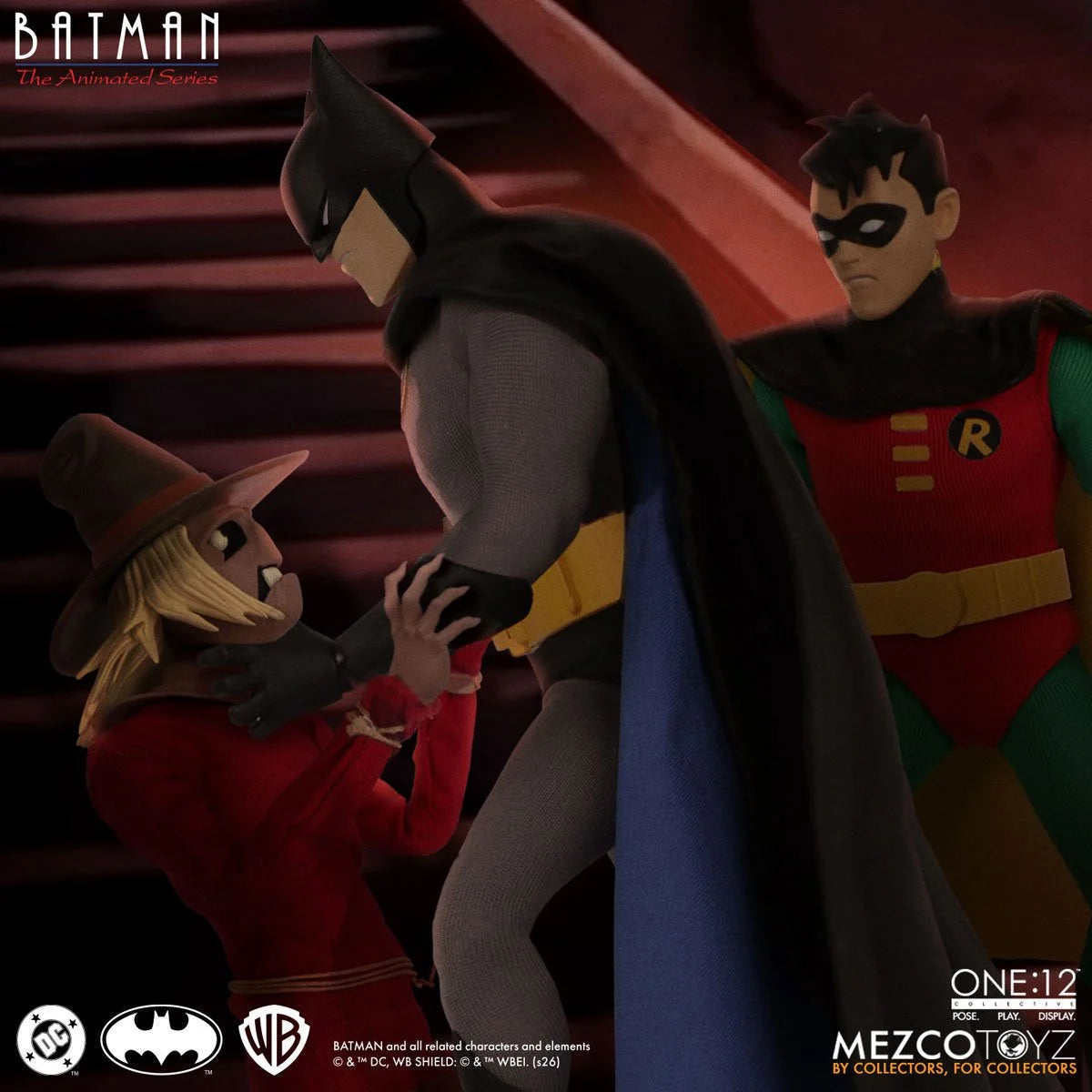 Mezco Toyz Batman: The Animated Series Scarecrow One 12 Collective Action Figure
