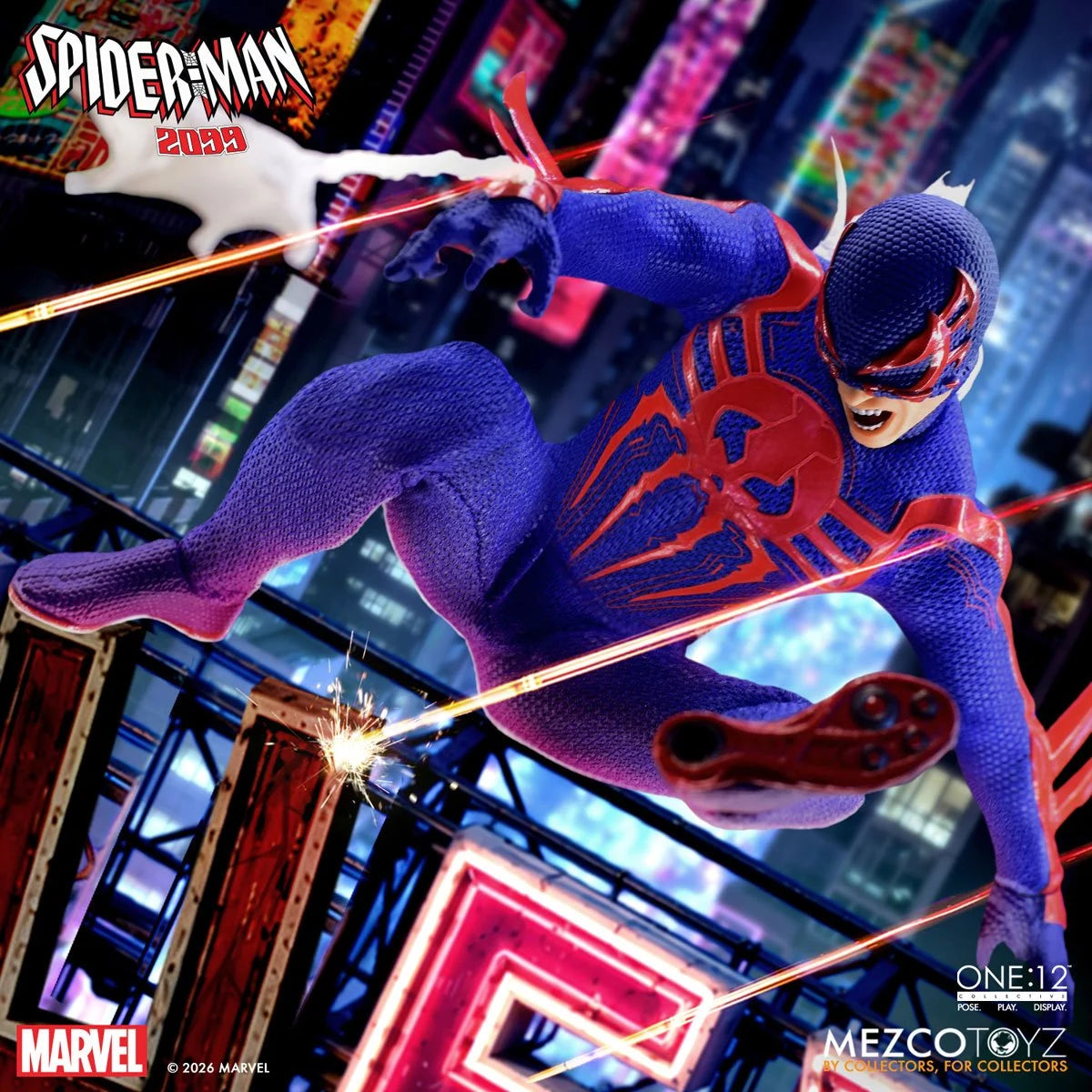 Mezco Toyz Spider-Man 2099 One:12 Collective Action Figure