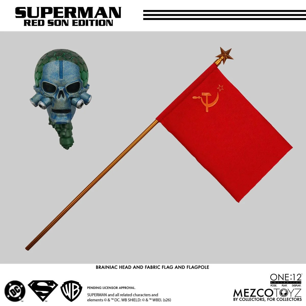 Mezco Toyz Superman: Red Son Edition One:12 Collective Action Figure