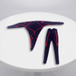 1:12 Scale Tactical Suit Batman Beyond | Black Hex Pattern with Red Raised Vinyl | Fits NW Figure