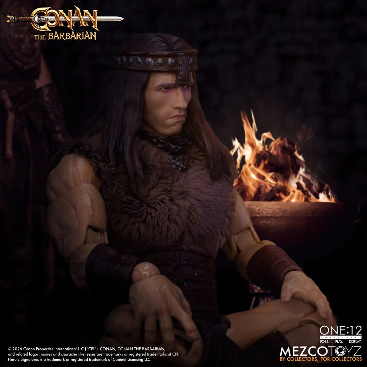 Mezco Toyz Conan The Barbarian (1982): Pit Fighter Edition One:12 Collective Action Figure