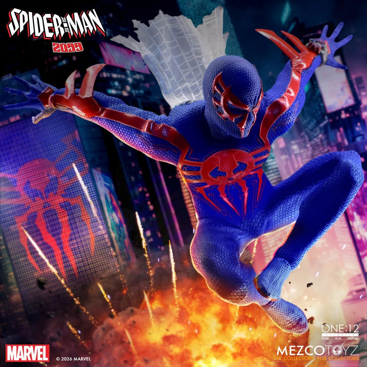Mezco Toyz Spider-Man 2099 One:12 Collective Action Figure
