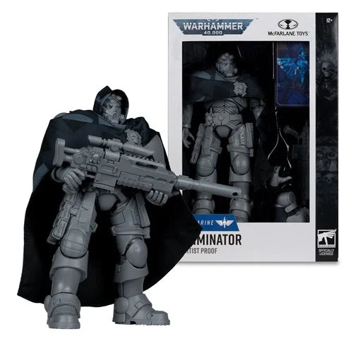 Warhammer 40000 Wave 9 Space Marine Eliminator Artist Proof 7-Inch Scale Action Figure | McFarlane Toys Warhammer Action Figures