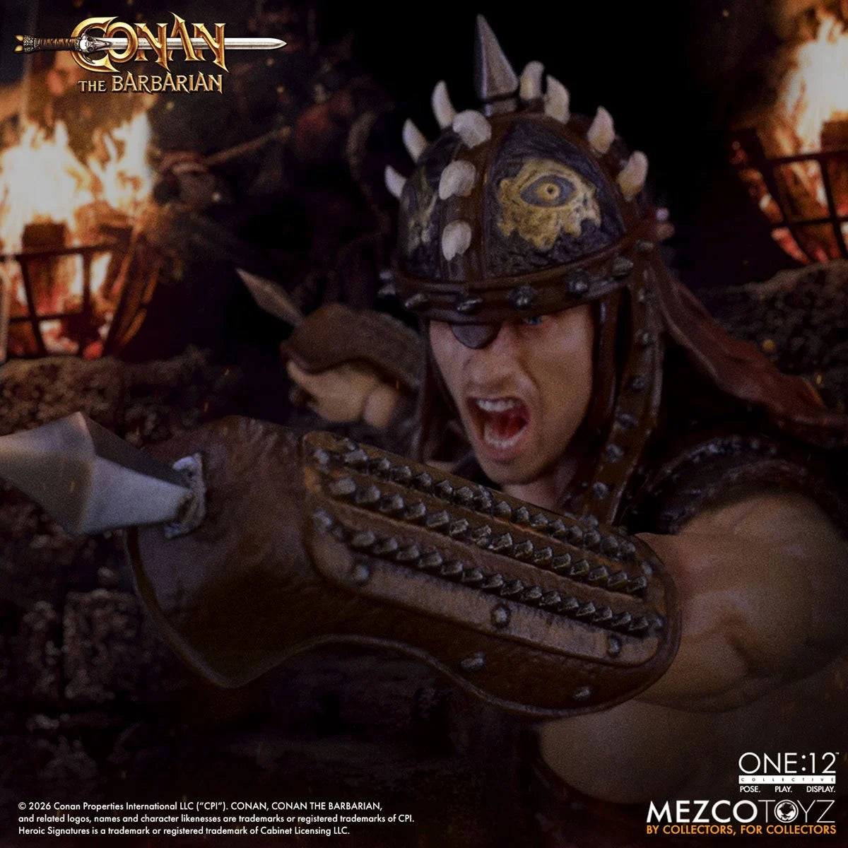 Mezco Toyz Conan The Barbarian (1982): Pit Fighter Edition One:12 Collective Action Figure
