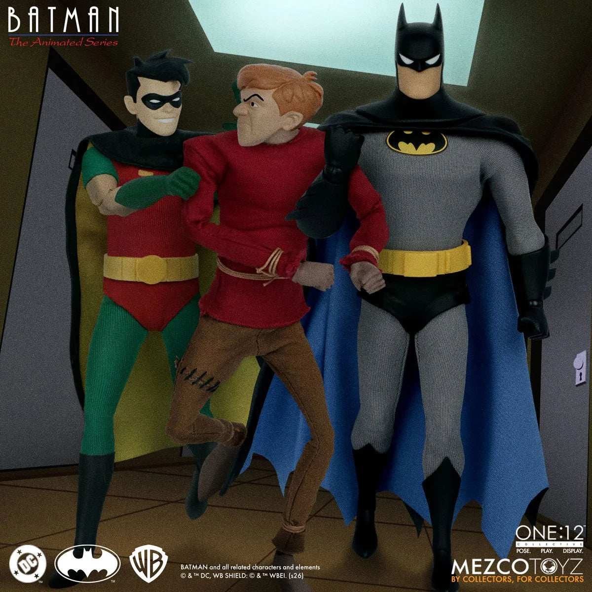 Mezco Toyz Batman: The Animated Series Scarecrow One 12 Collective Action Figure