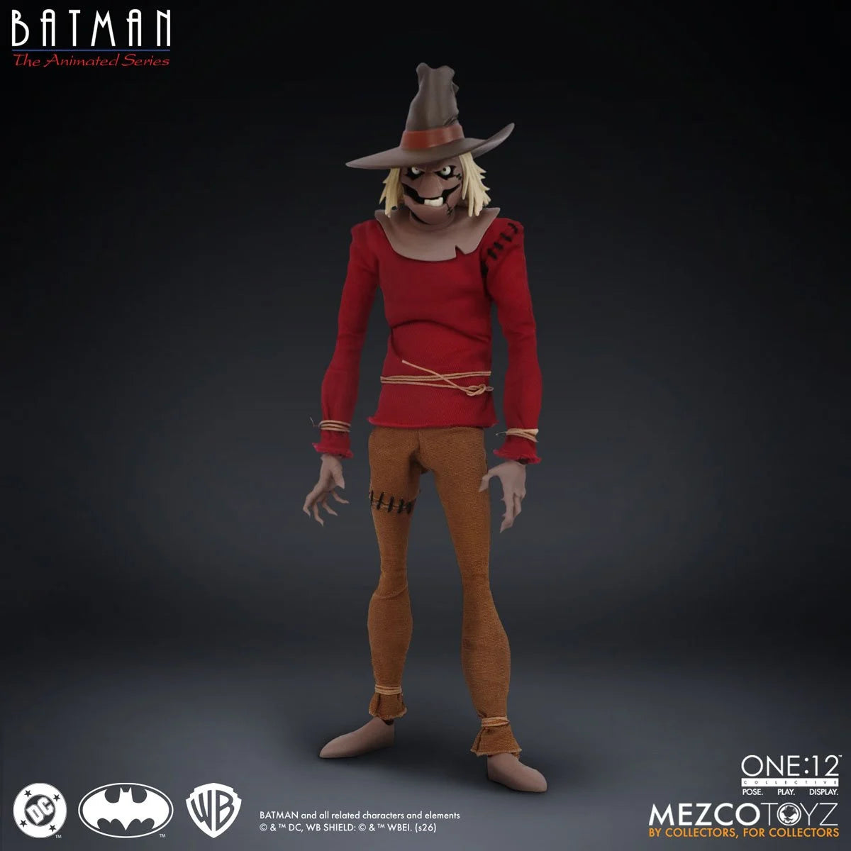 Mezco Toyz Batman: The Animated Series Scarecrow One 12 Collective Action Figure
