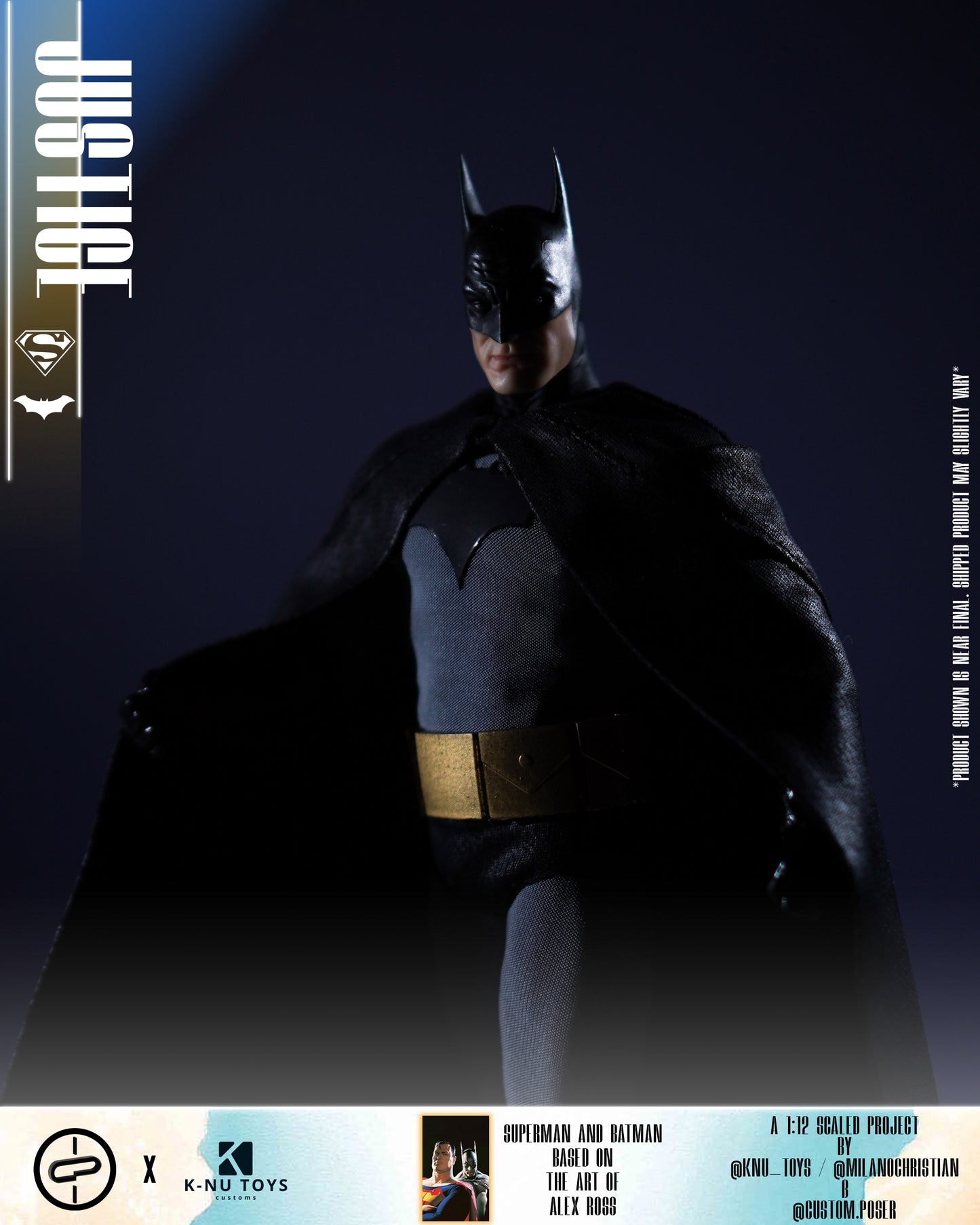 1:12 Scale Custom AR Batman [PRE-ORDER]