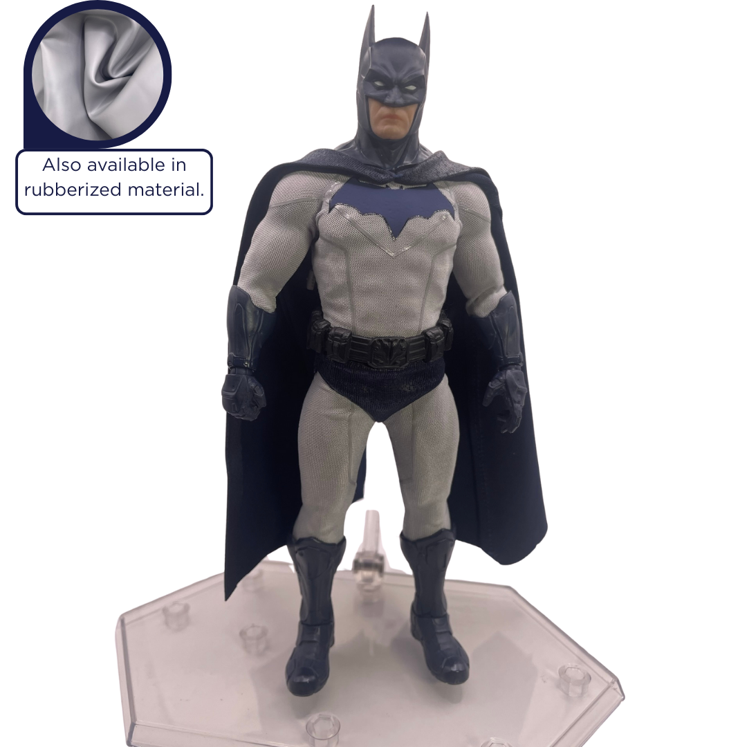 1/12 Scale Zipper Stealth Suit For 6" Mezco, Vtoys, GWToys Muscular Action Figures