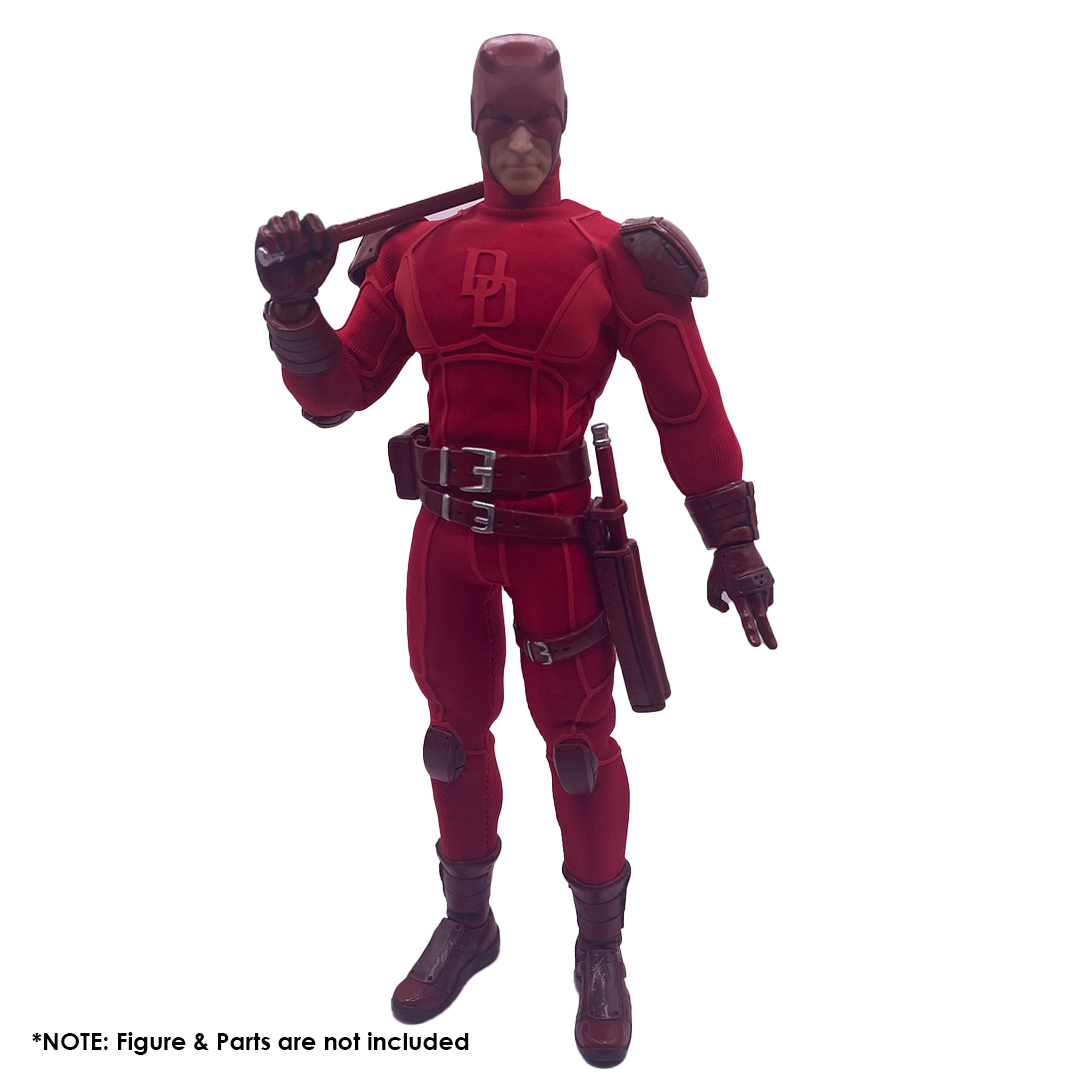 1:12 Scale Daredevil Inspired Red Suit  Fits NW Body & Medium Bodies –  K-NU Toys