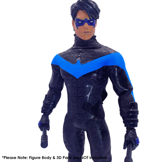 1:12 Scale Daredevil Inspired Black Suit  Fits NW Body & Medium Bodie –  K-NU Toys