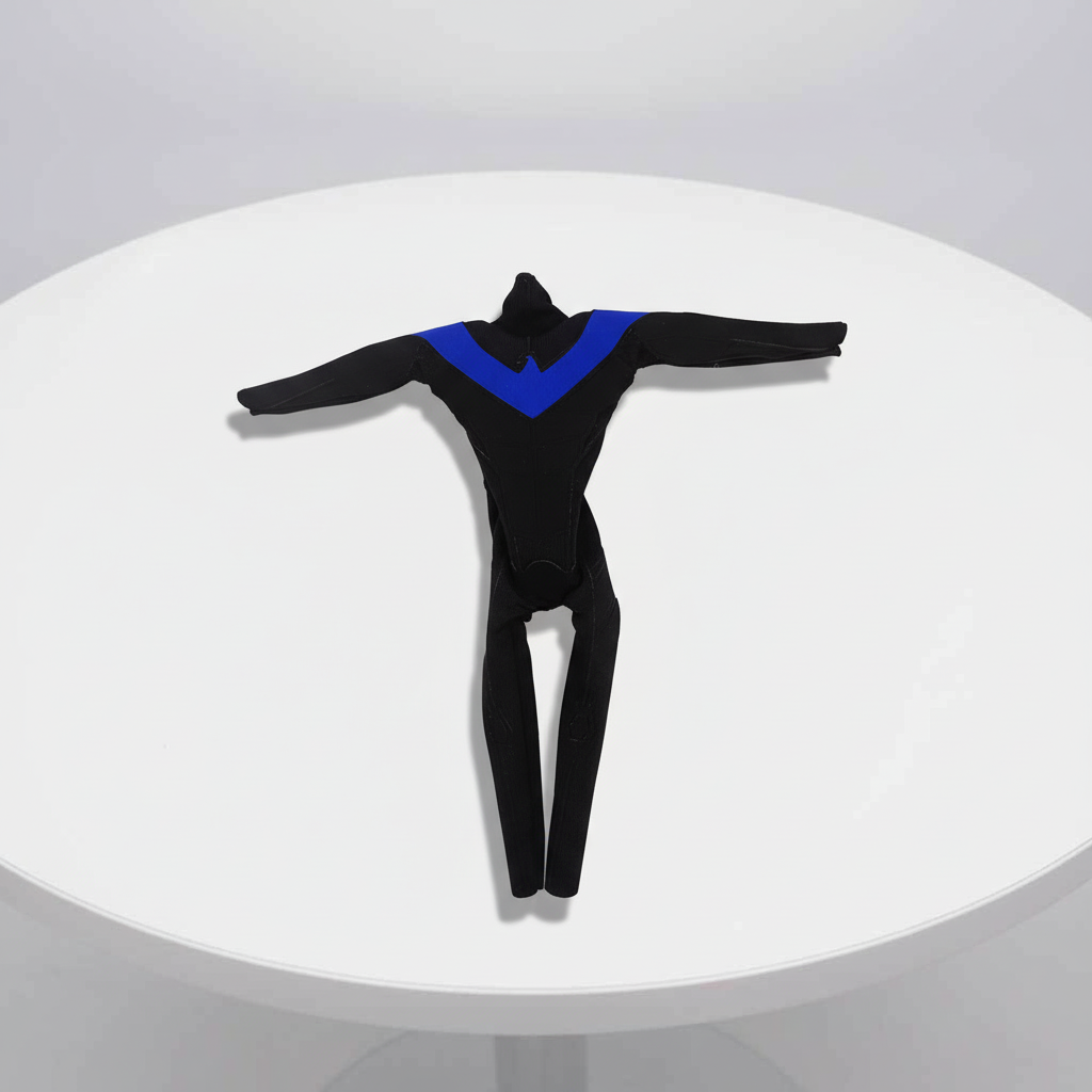 1:12 Scale Nightwing Inspired One-Piece Suit | Fits NW Body & Medium Bodies