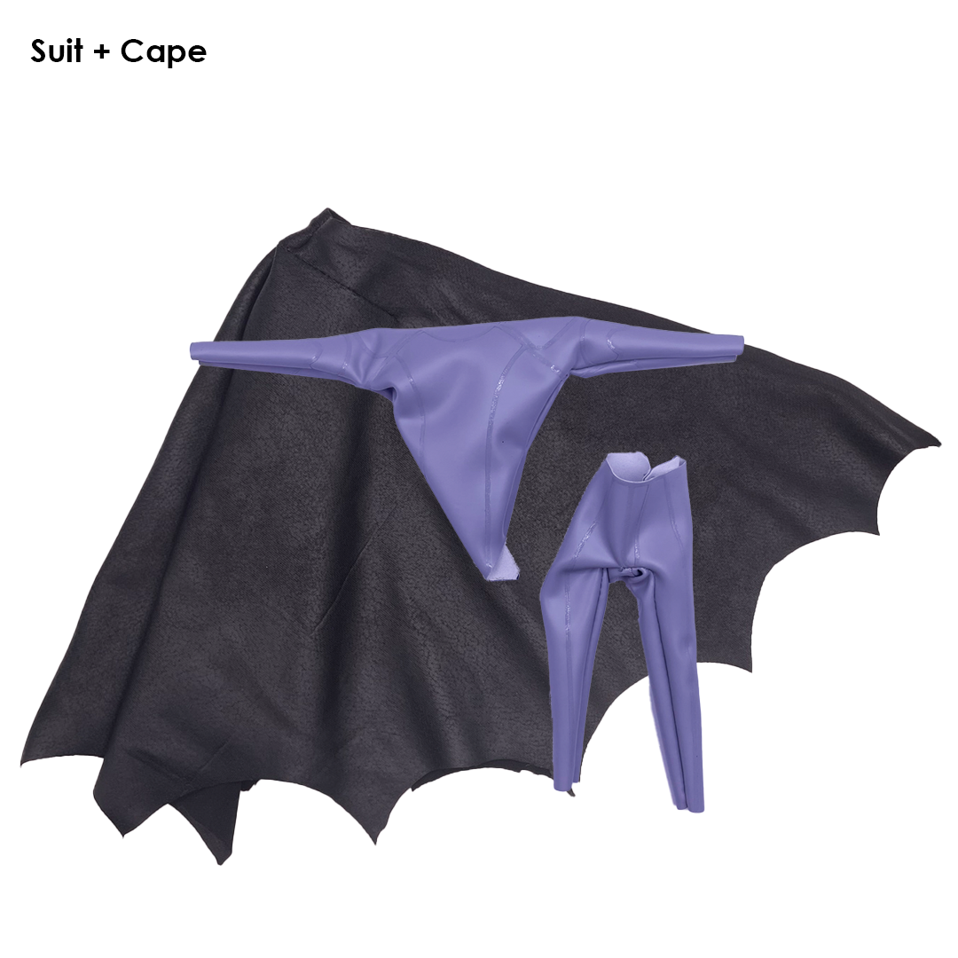 1:12 Scale Earth One Inspired Batman | Grey Suit & 3D Parts Kit | Tailored to Fit VToys