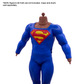 1:12 Scale Superman Inspired One Piece Suit | Light Blue Suit with Custom Emblem | Tailored to Fit VToys & GW