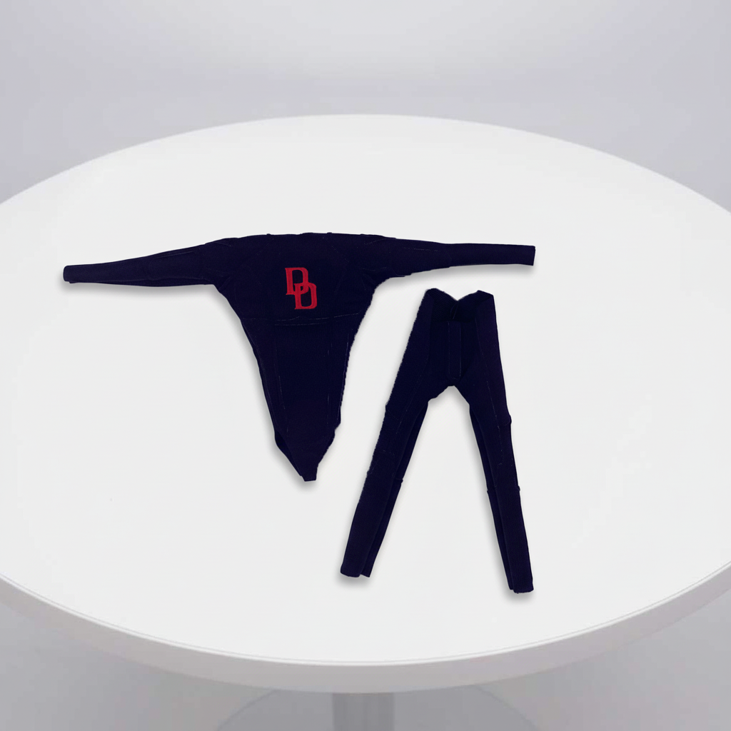 1:12 Scale Daredevil Inspired Black Suit | Fits NW Body & Medium Bodies