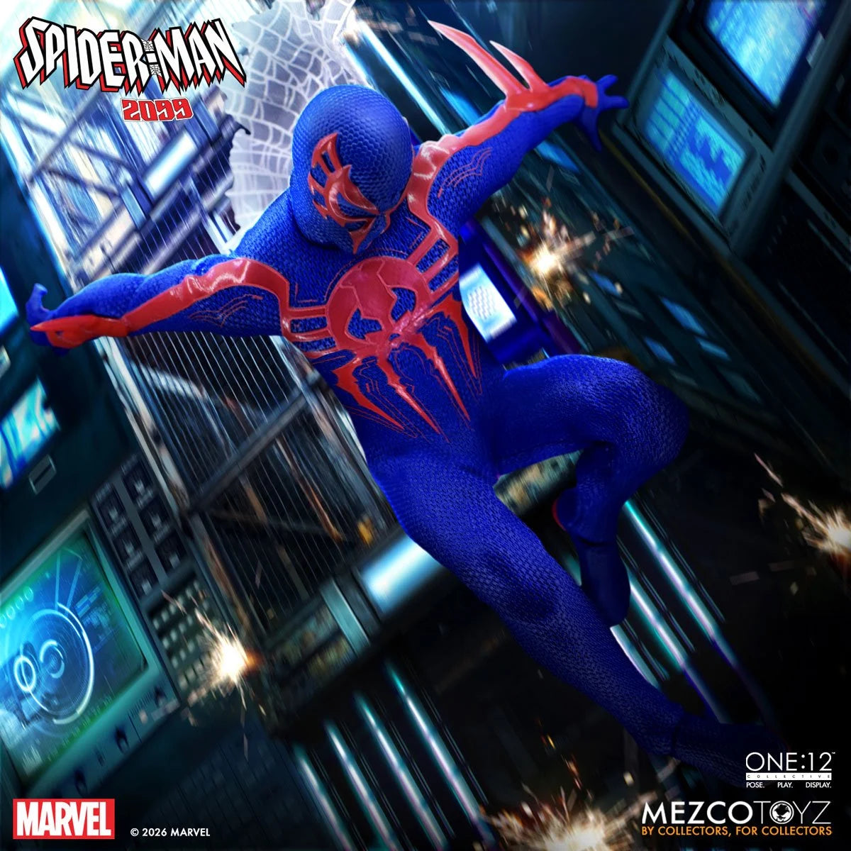 Mezco Toyz Spider-Man 2099 One:12 Collective Action Figure