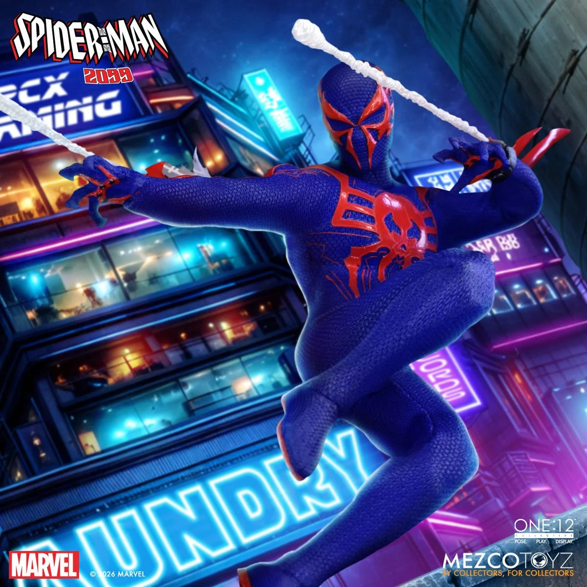 Mezco Toyz Spider-Man 2099 One:12 Collective Action Figure