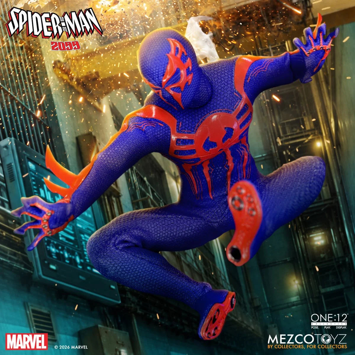 Mezco Toyz Spider-Man 2099 One:12 Collective Action Figure