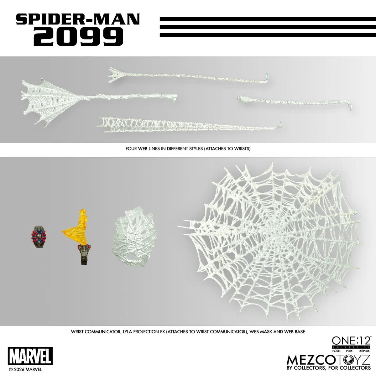 Mezco Toyz Spider-Man 2099 One:12 Collective Action Figure