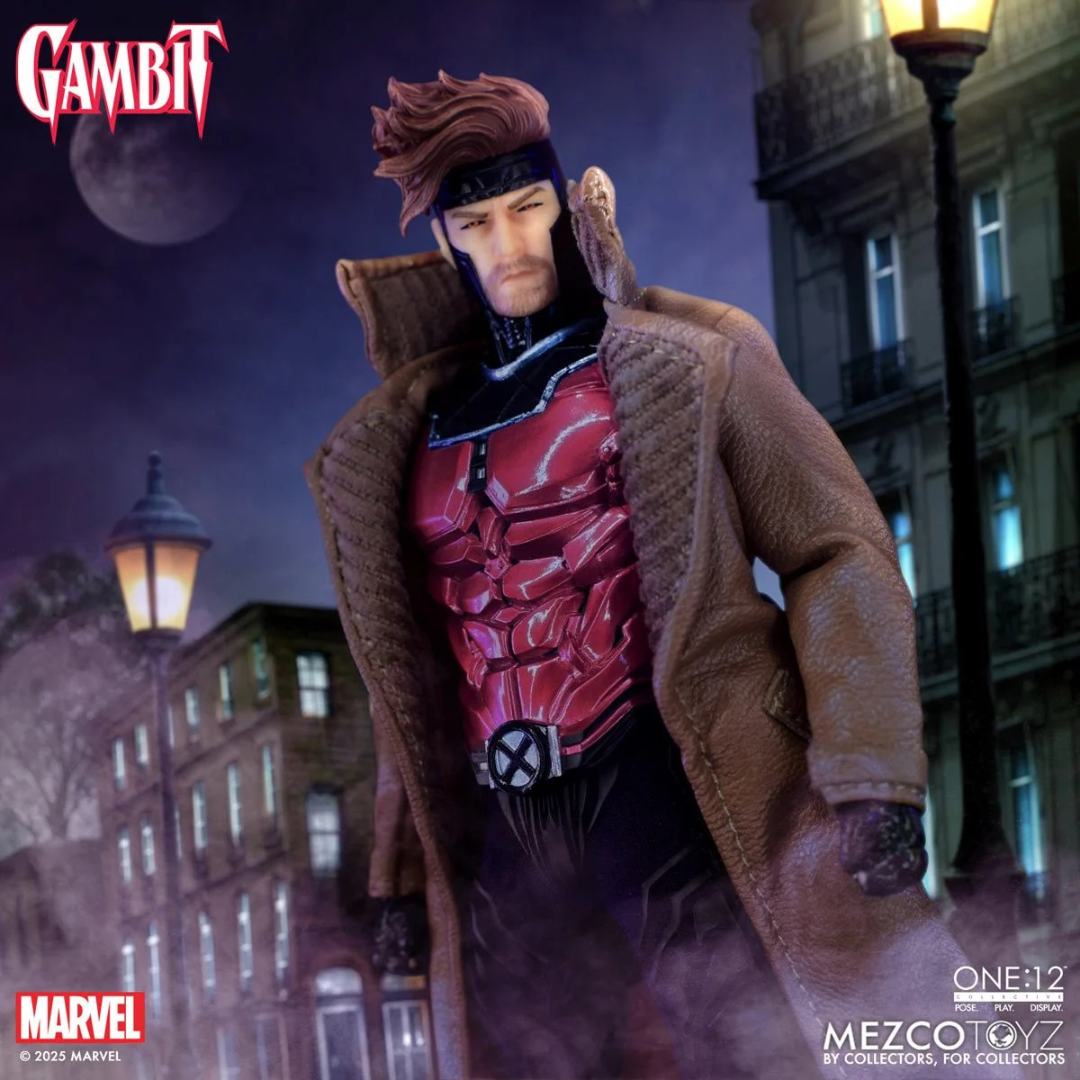 Mezco toyz X-Men Gambit One:12 Collective Action Figure