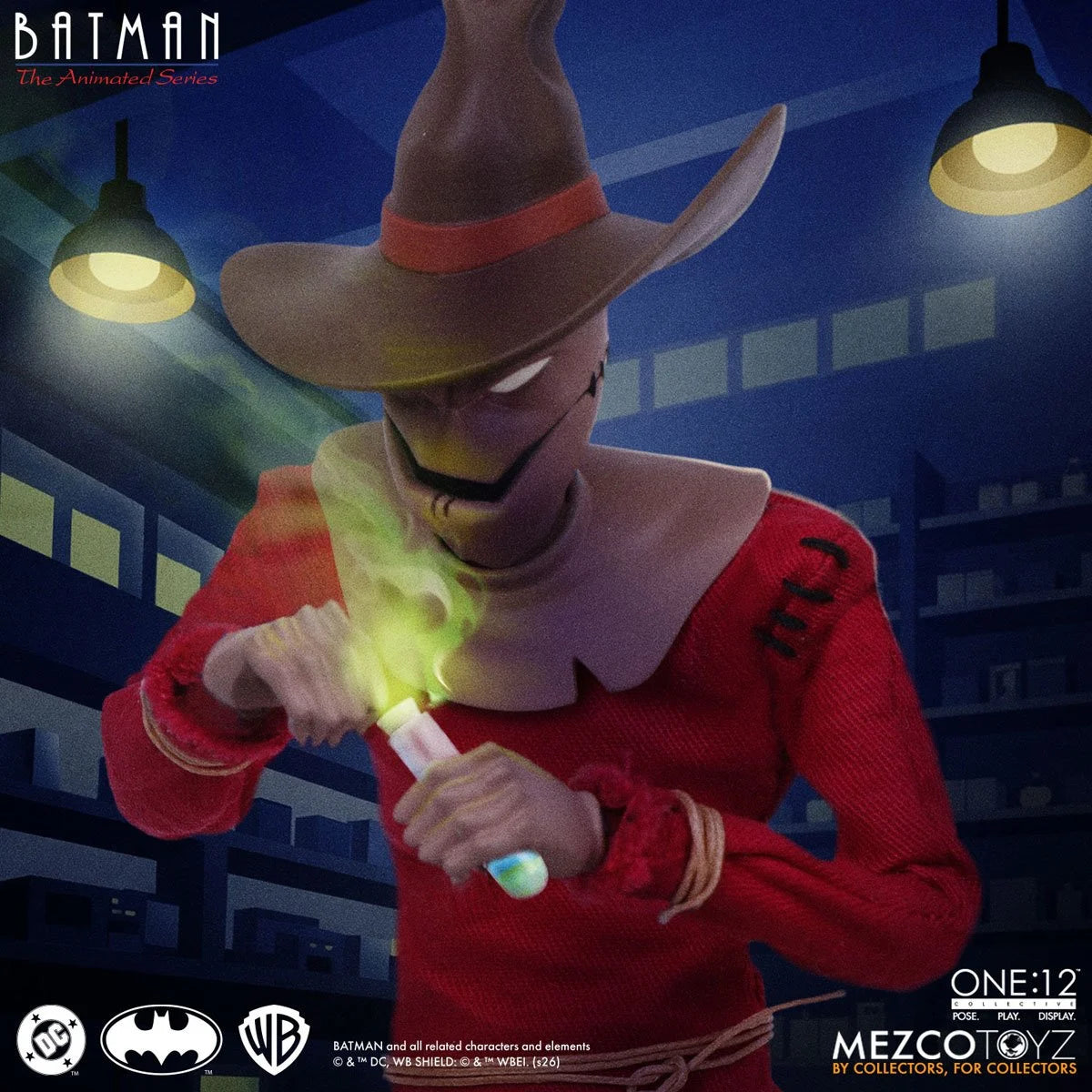 Mezco Toyz Batman: The Animated Series Scarecrow One 12 Collective Action Figure