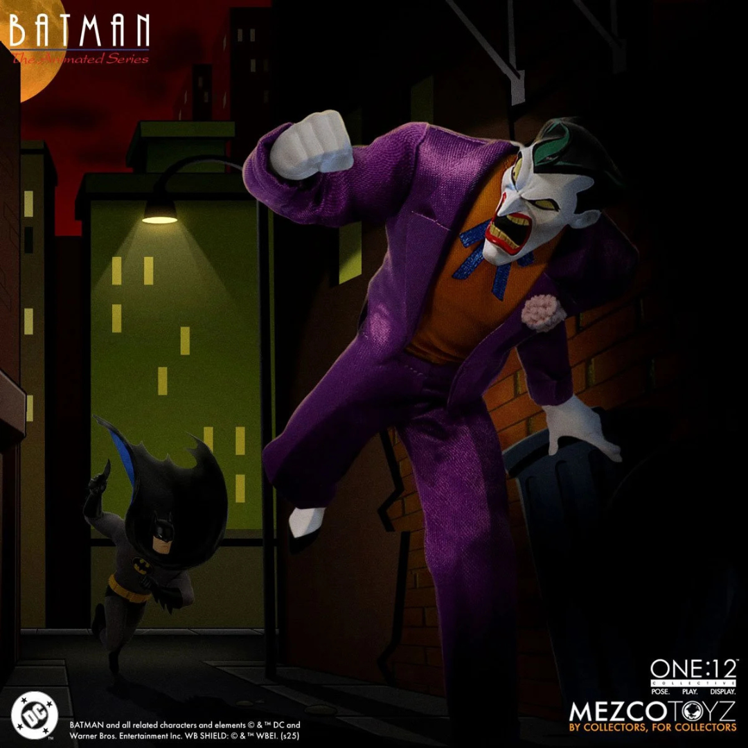 Mezco Toyz Batman: The Animated Series The Joker One:12 Collective Action Figure