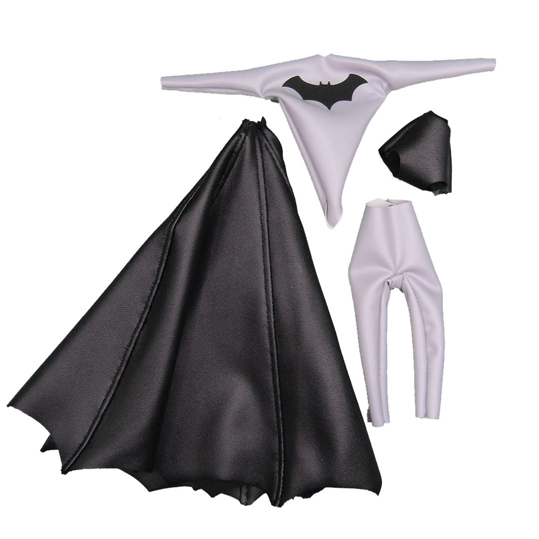 1:12 Scale Alex Ross Inspired Batman | Grey Suit with Black Emblem | Tailored to Fit VToys