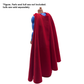 1:12 Scale Red Simple Superman Inspired Cape