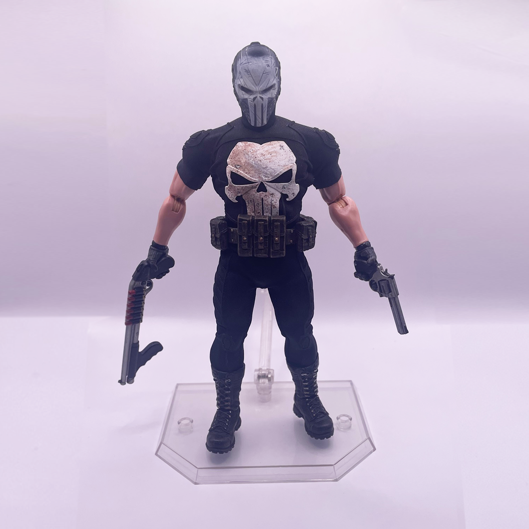 1:12 Scale xM Sideshow Inspired Punisher, Black & White Suit