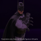 1:12 Scale Alex Ross Inspired Batman | Grey Suit with Black Emblem | Tailored to Fit VToys