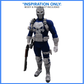 1:12 Scale xM Sideshow Inspired Punisher | Blue & White Suit | Fits GW Figure Body