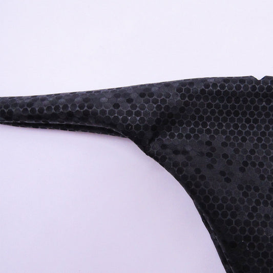 1:12 Scale Tactical Suit | Black Hex Pattern